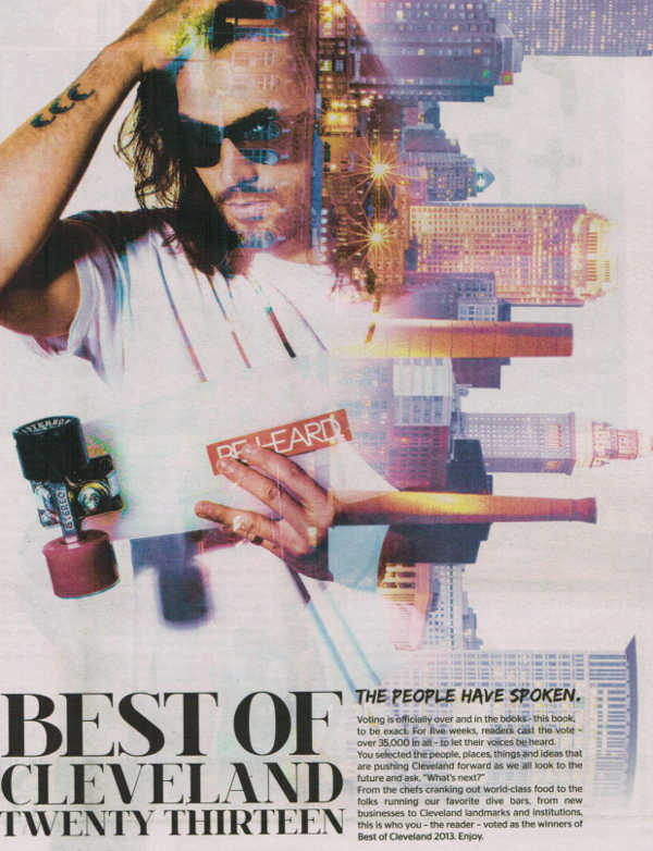 Scene Magazine Best of Cleveland 2013 cover page