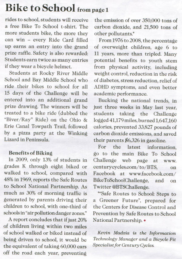 Scan of May 2015 Rockport Observer article, page 2