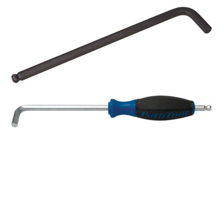 Hex wrenches used for installing and removing bicycle pedals