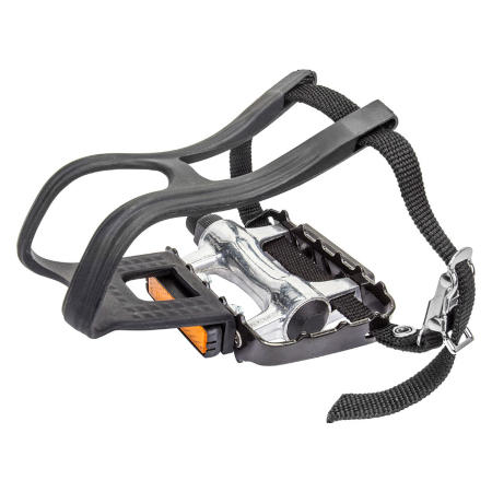 Sunlite Low Profile Alloy ATB Pedal with Toe Clip and Strap